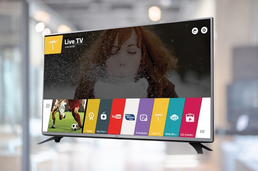 LG television rental for business events